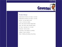 Tablet Screenshot of covertec.co.uk